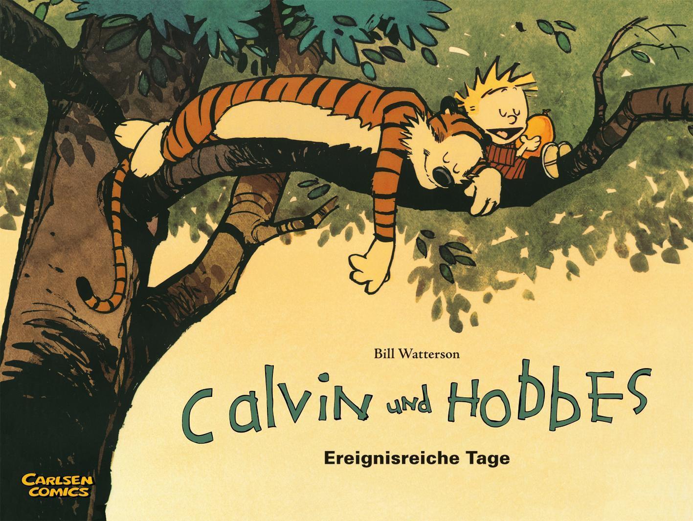 Cover: 9783551786180 | Calvin & Hobbes 08 - Ereignisreiche Tage | Bill Watterson | Buch
