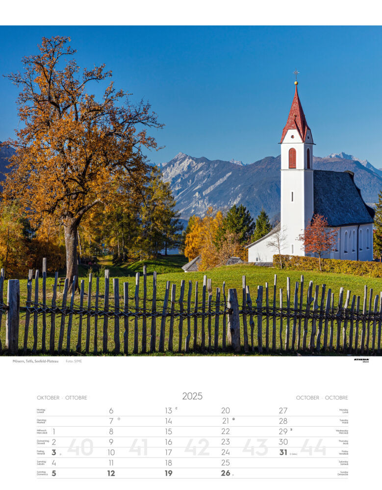 Bild: 9788868397463 | Tirol Kalender 2025 | Tirolo - Tyrol | Athesia-Tappeiner Verlag | 2025