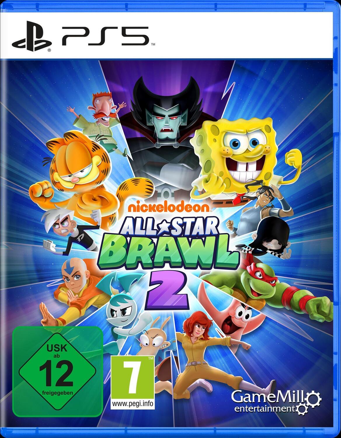 Cover: 5060968301378 | Nickelodeon All-Star Brawl 2 (PlayStation PS5) | Blu-ray Disc | 2023