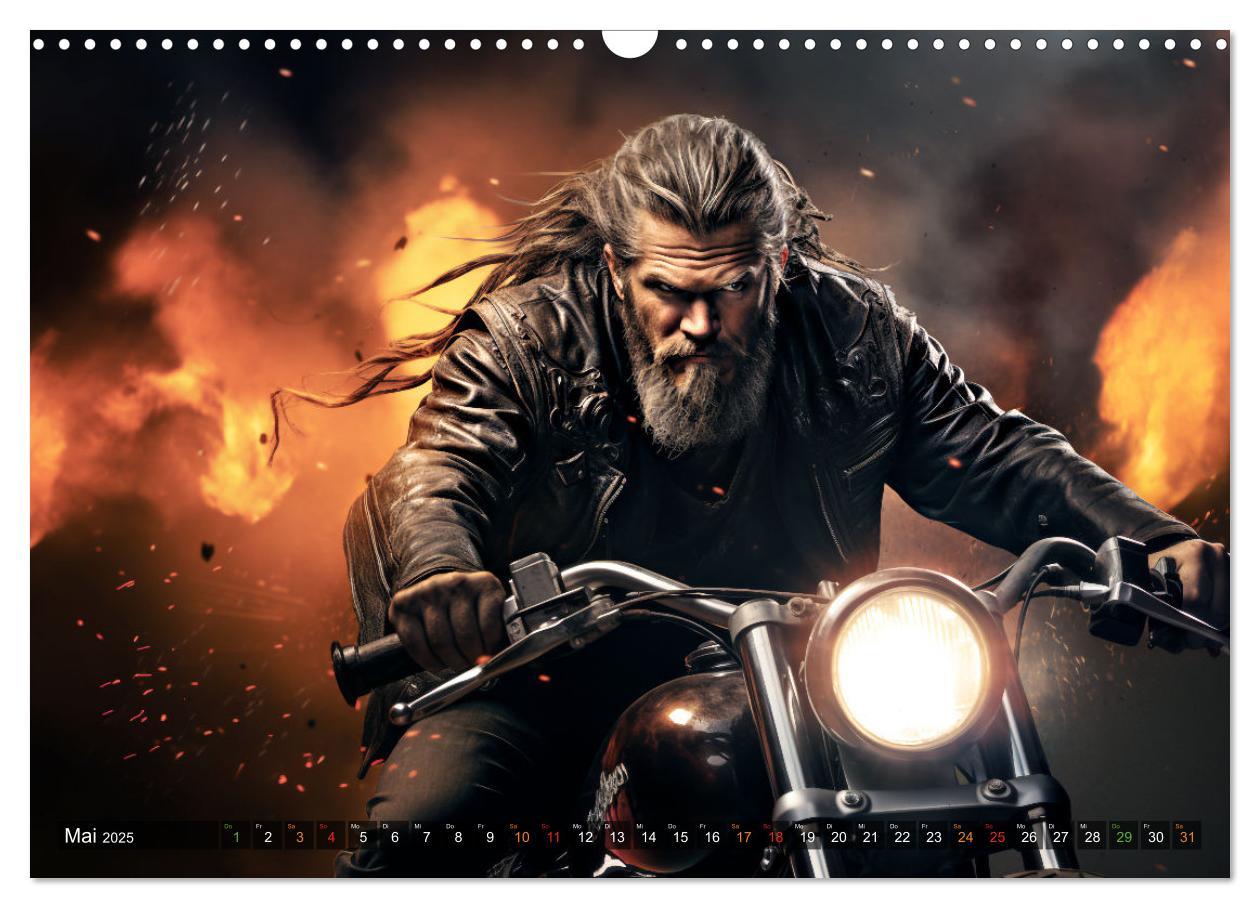 Bild: 9783383893070 | Ride to Valhalla (Wandkalender 2025 DIN A3 quer), CALVENDO...