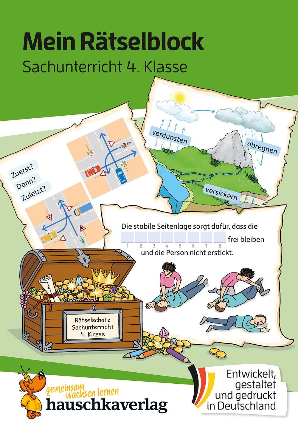 Cover: 9783881006897 | Mein Rätselblock Sachunterricht 4. Klasse | Diana Depireux | Buch