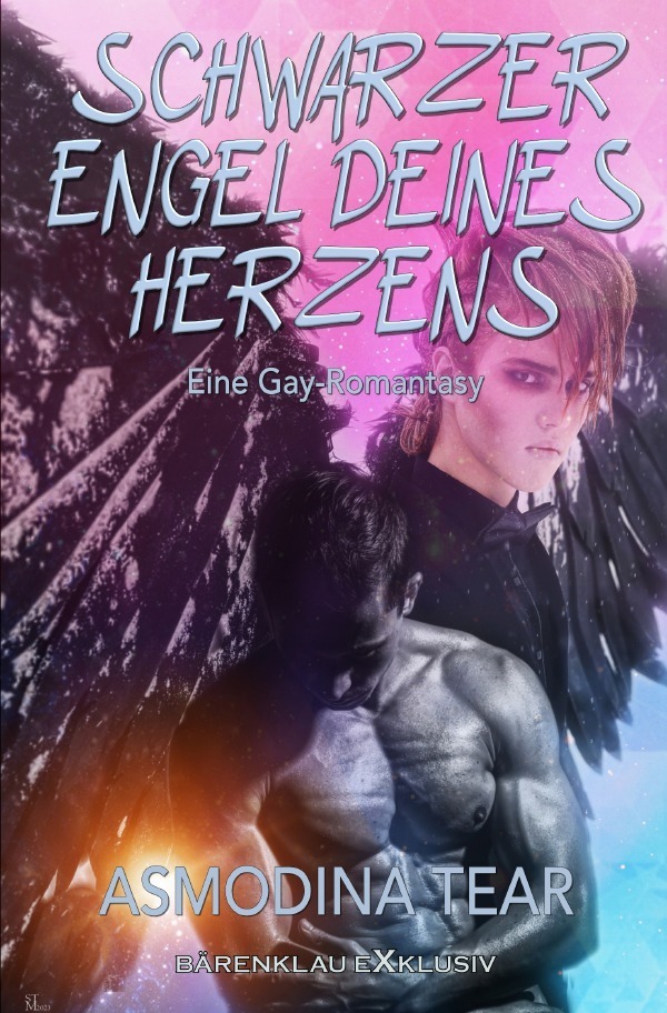 Cover: 9783758403408 | Schwarzer Engel deines Herzens - Eine Gay-Romantasy | Asmodina Tear