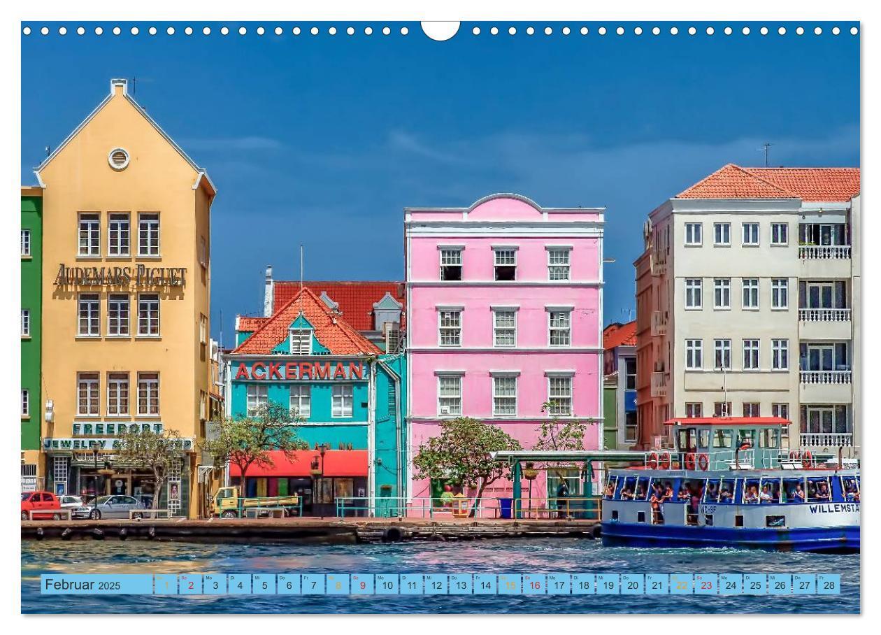 Bild: 9783435568826 | Curaçao - bunte Insel in der Karibik (Wandkalender 2025 DIN A3...