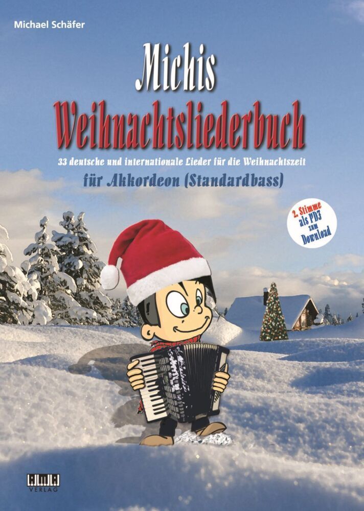 Cover: 9783899223033 | Michis Weihnachtsliederbuch für Akkordeon (Standardbass) | Schäfer