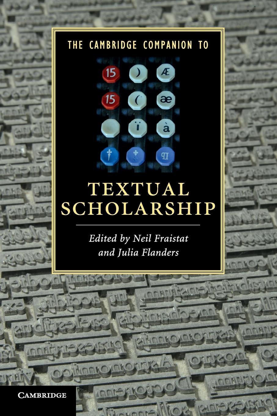 Cover: 9780521730297 | The Cambridge Companion to Textual Scholarship | Neil Fraistat | Buch