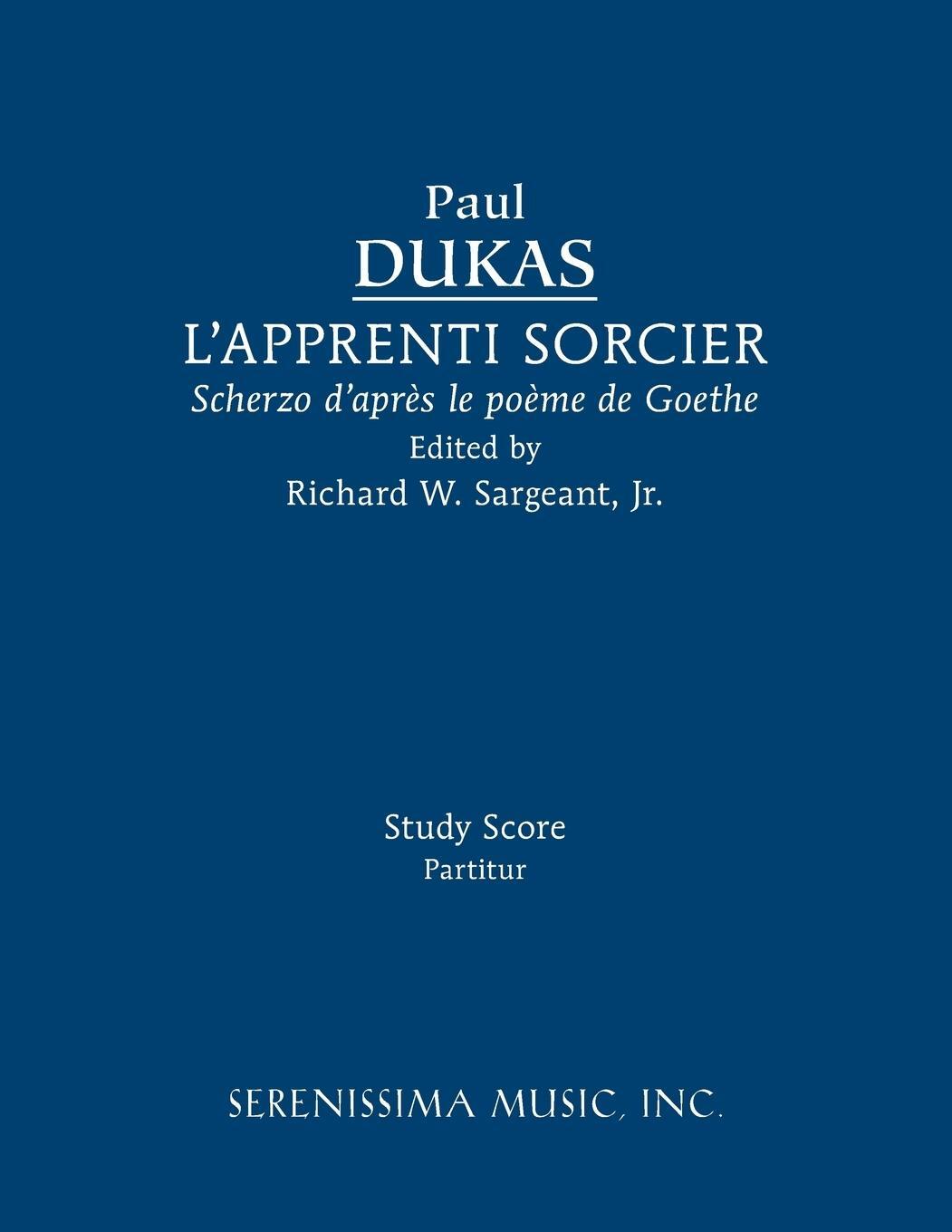 Cover: 9781608742349 | L'Apprenti sorcier | Study score | Paul Dukas | Taschenbuch | Englisch