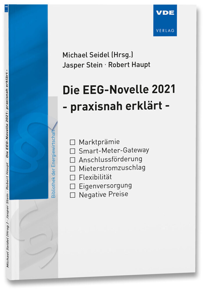 Cover: 9783800755721 | EEG Novelle 2021 - praxisnah erklärt | Jasper Stein (u. a.) | Buch