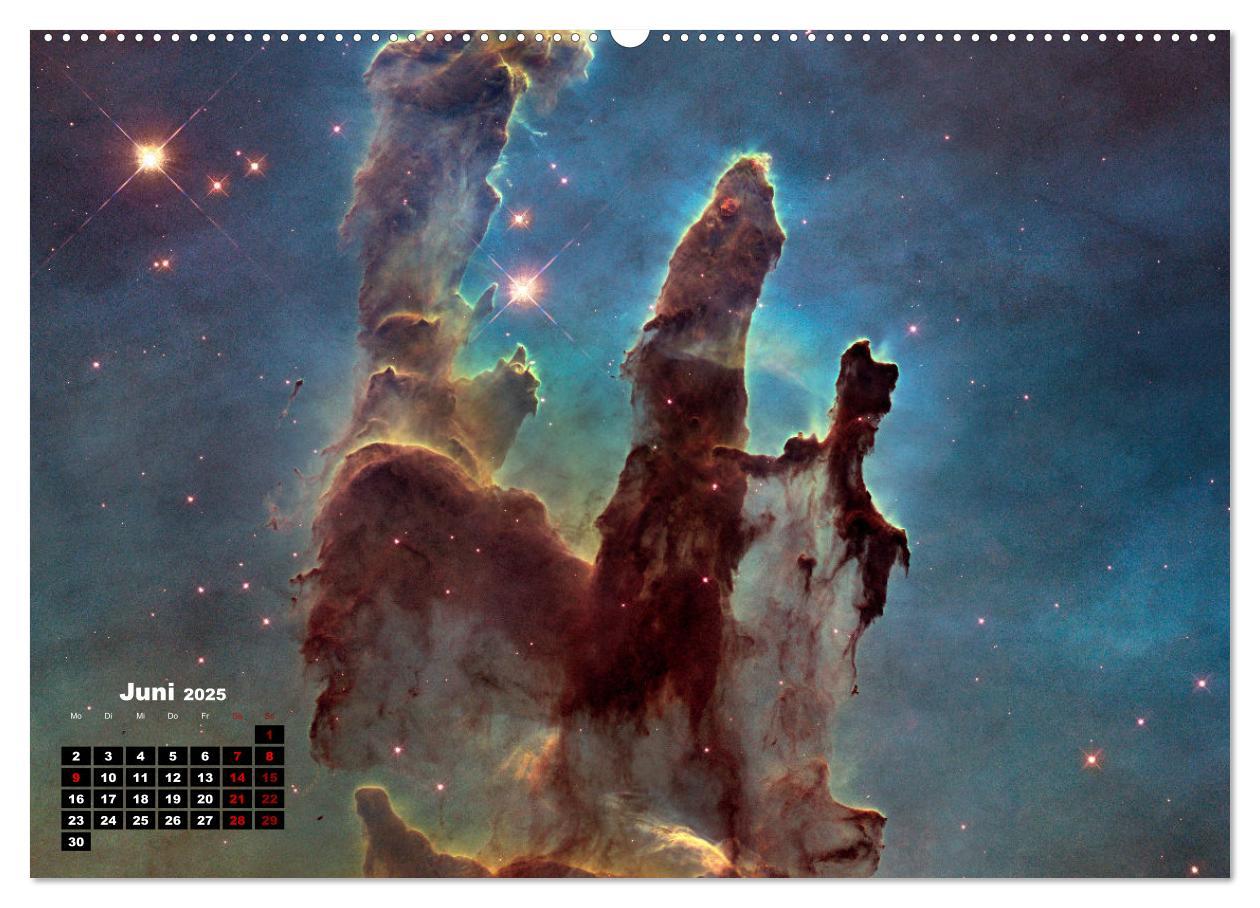 Bild: 9783457139233 | Hubble - 35 Jahre atemberaubende Aufnahmen (Wandkalender 2025 DIN...