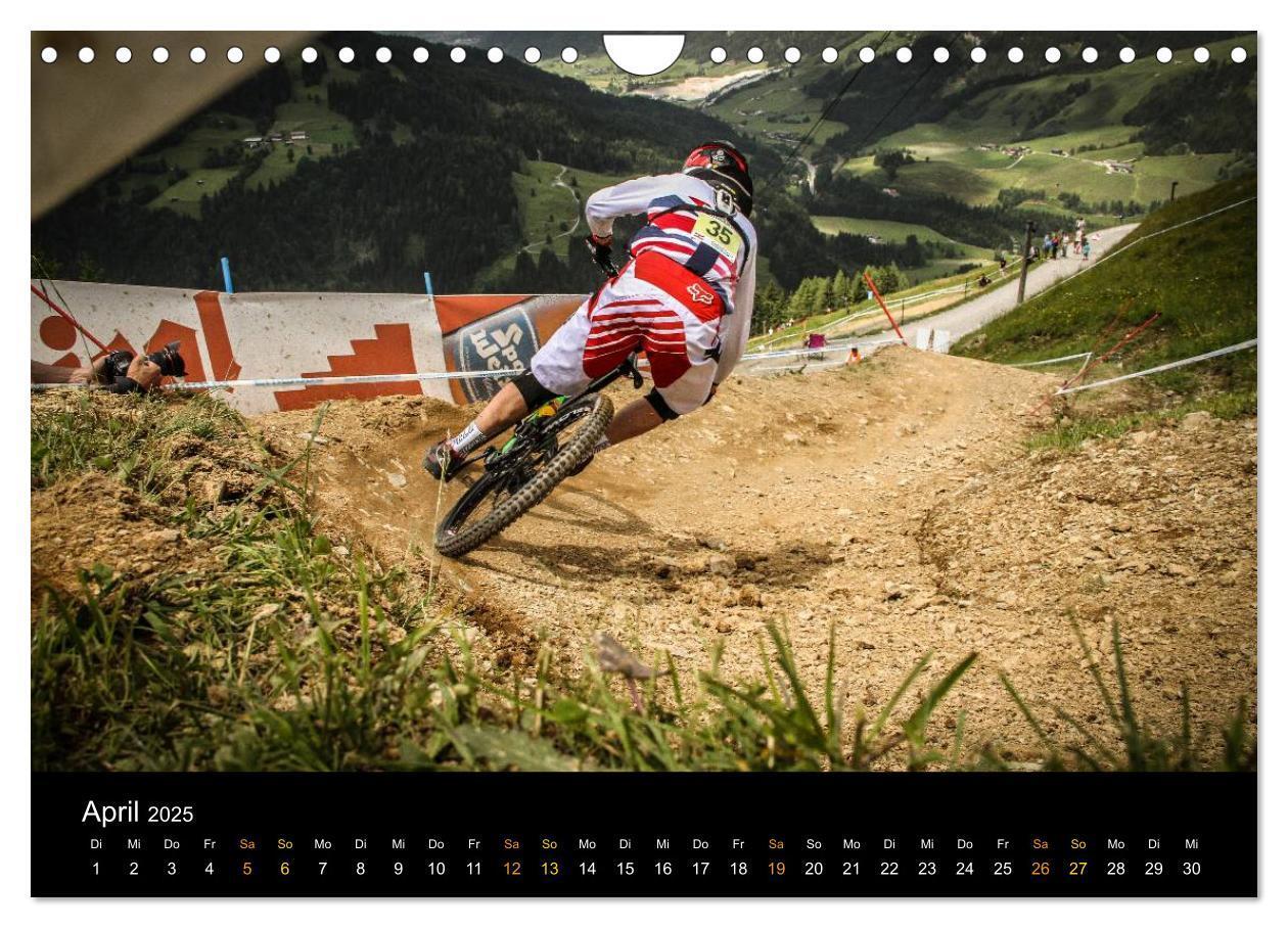 Bild: 9783435725137 | Downhill Racing 2025 (Wandkalender 2025 DIN A4 quer), CALVENDO...