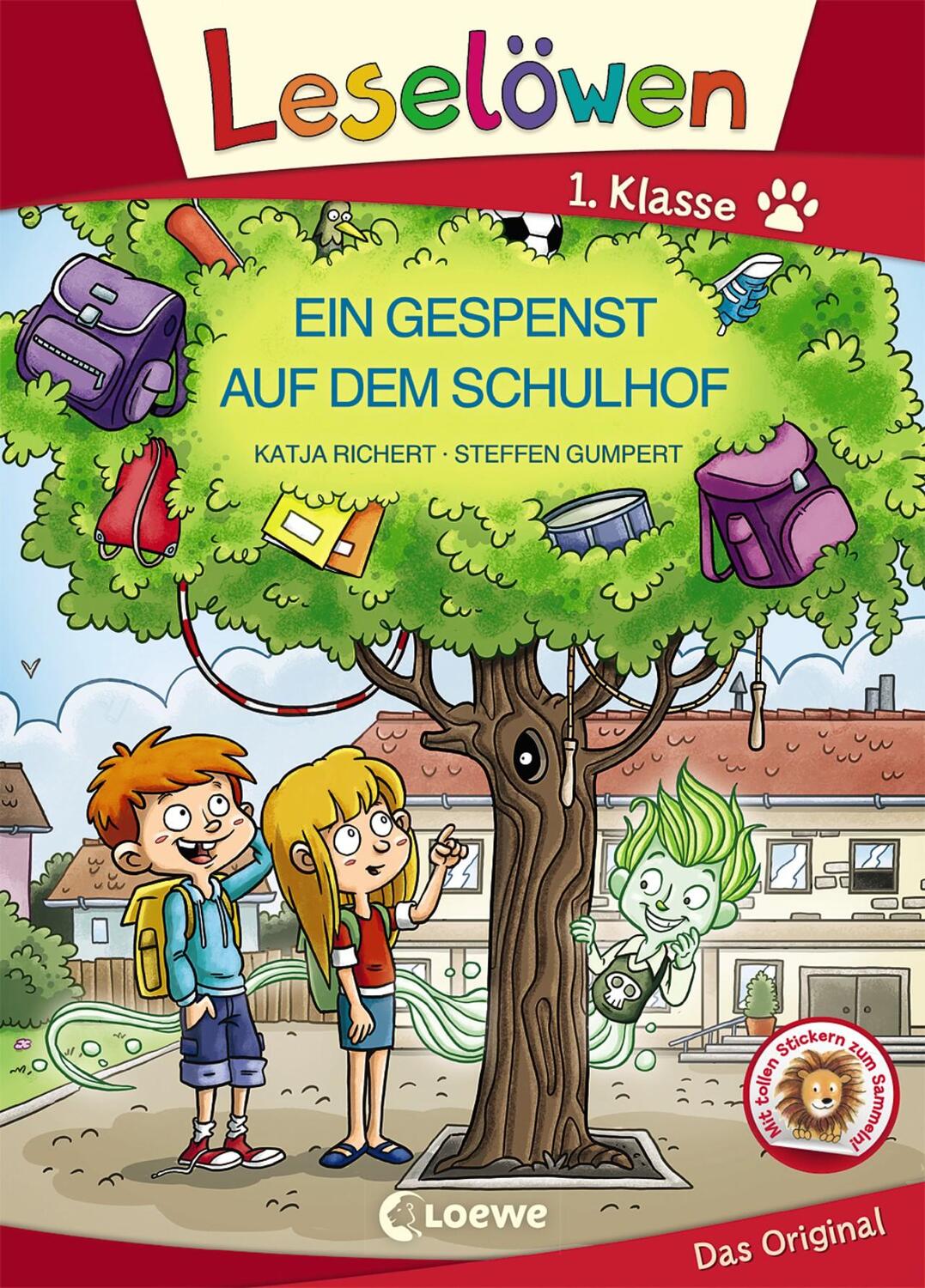 Cover: 9783743204850 | Leselöwen 1. Klasse - Ein Gespenst auf dem Schulhof | Katja Richert