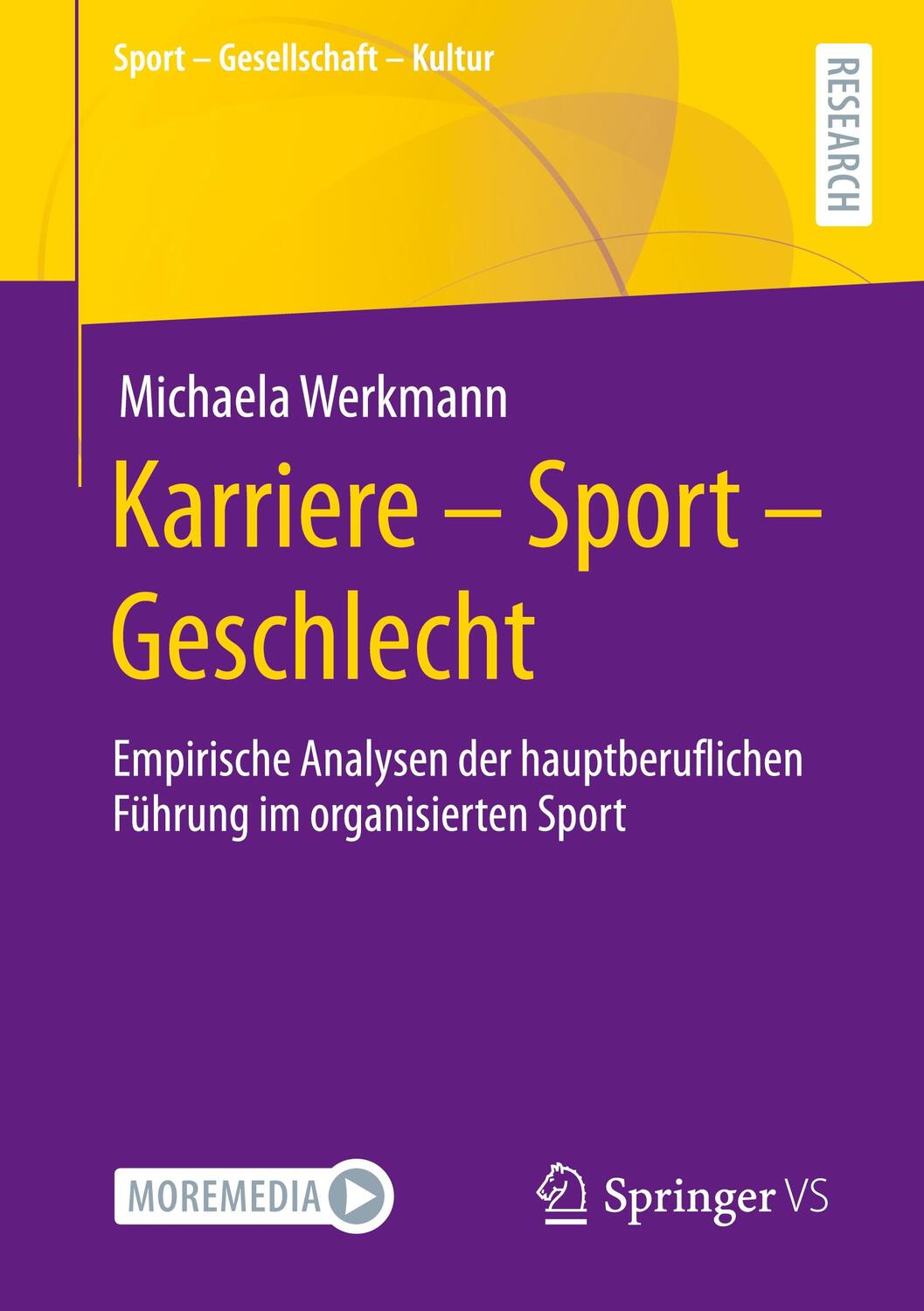 Cover: 9783658335878 | Karriere - Sport - Geschlecht | Michaela Werkmann | Taschenbuch | 2021
