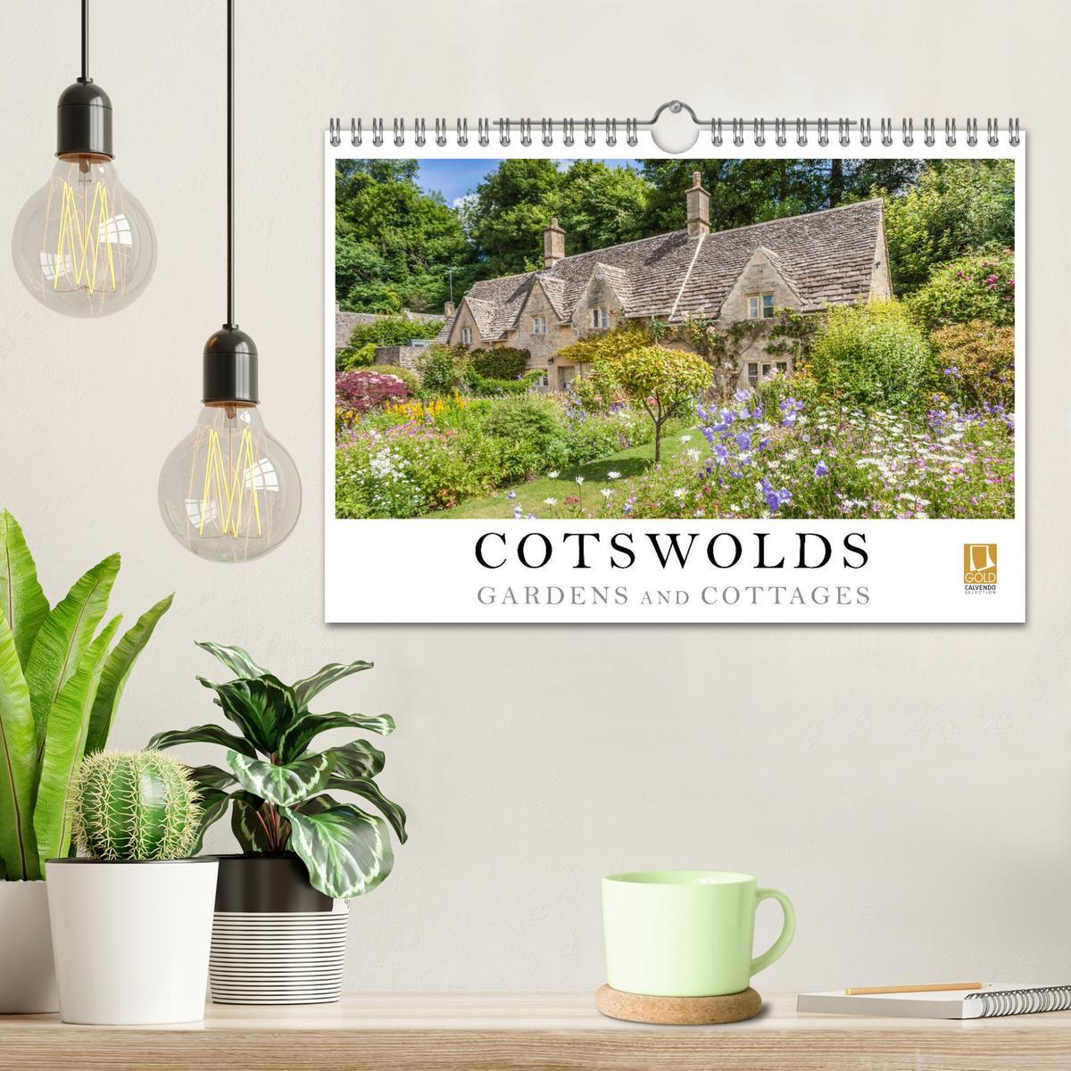 Bild: 9781325958450 | Cotswolds Gardens and Cottages (Wall Calendar 2025 DIN A4...