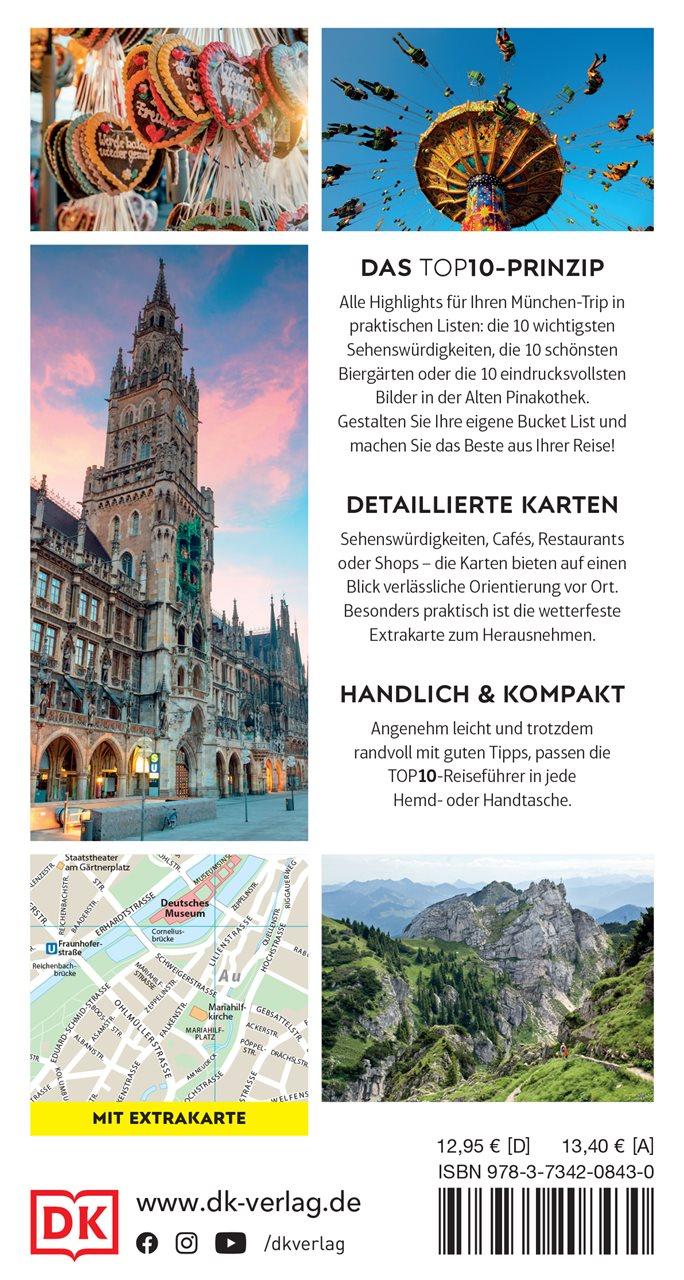 Rückseite: 9783734208430 | TOP10 Reiseführer München | DK Verlag - Reise | Taschenbuch | 160 S.