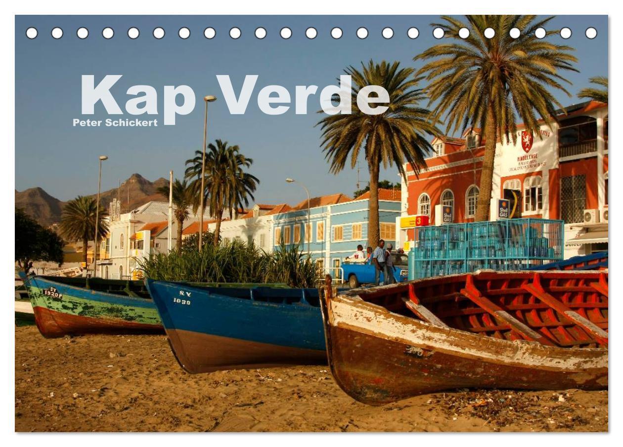 Cover: 9783675768024 | Kap Verde (Tischkalender 2024 DIN A5 quer), CALVENDO Monatskalender