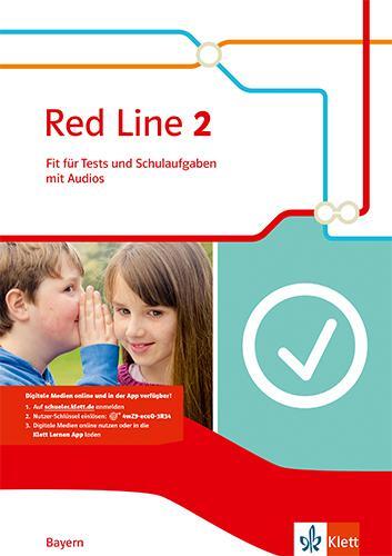 Cover: 9783125473270 | Red Line 2. Klasse 6. Ausgabe Bayern. Fit für Tests und...