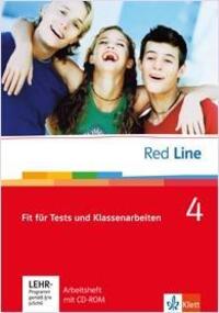 Cover: 9783125811416 | Red Line 4. Fit für Tests und Klassenarbeiten mit CD-ROM | Broschüre
