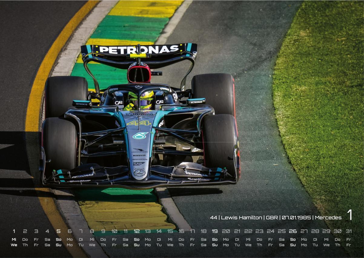 Bild: 9783986733971 | Formel 1 - Grand Prix - 2025 - F1 Kalender DIN A3 | GP-Fever. de