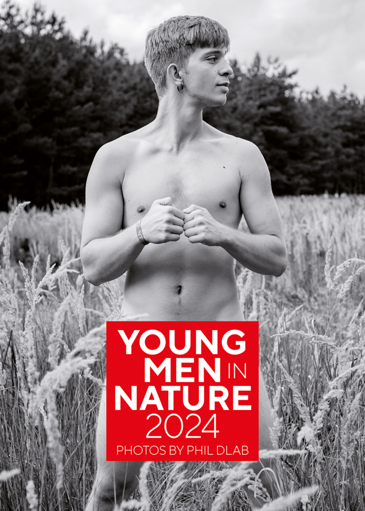 Cover: 9783959856836 | Young Men in Nature 2024 | Kalender 2024 | Phil Dlab | Kalender | 2024