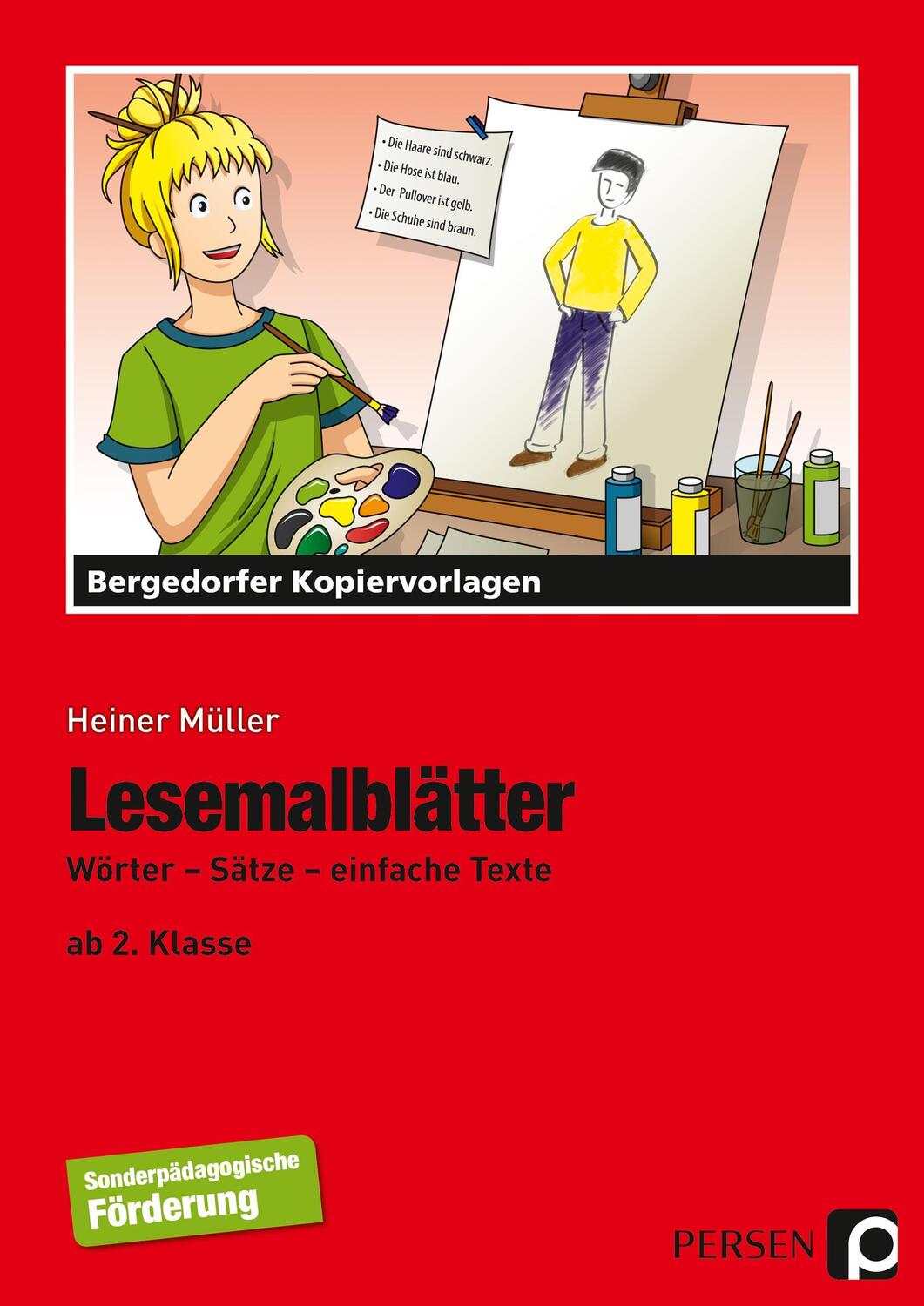 Cover: 9783834426673 | Lesemalblätter | Wörter - Sätze - einfache Texte ab (2. Klasse) | Buch