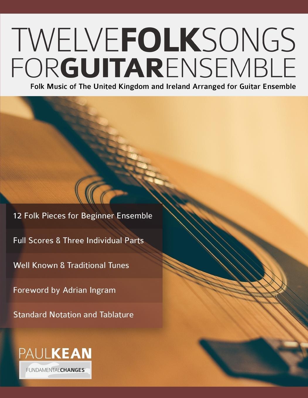 Cover: 9781789330779 | 12 Folk Songs for Guitar Ensemble | Paul Kean | Taschenbuch | Englisch