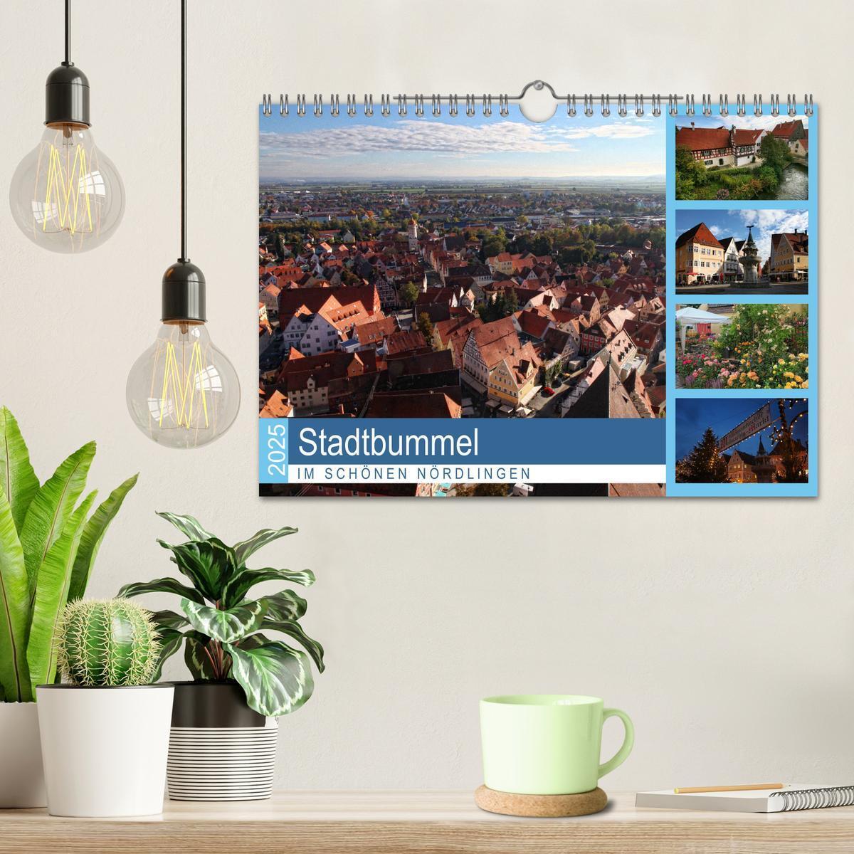 Bild: 9783435429899 | Stadtbummel im schönen Nördlingen (Wandkalender 2025 DIN A4 quer),...