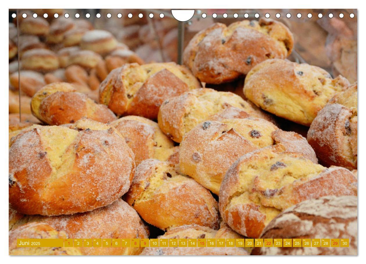 Bild: 9783435197163 | Brot und Gebäck. Feines aus der Backstube (Wandkalender 2025 DIN A4...