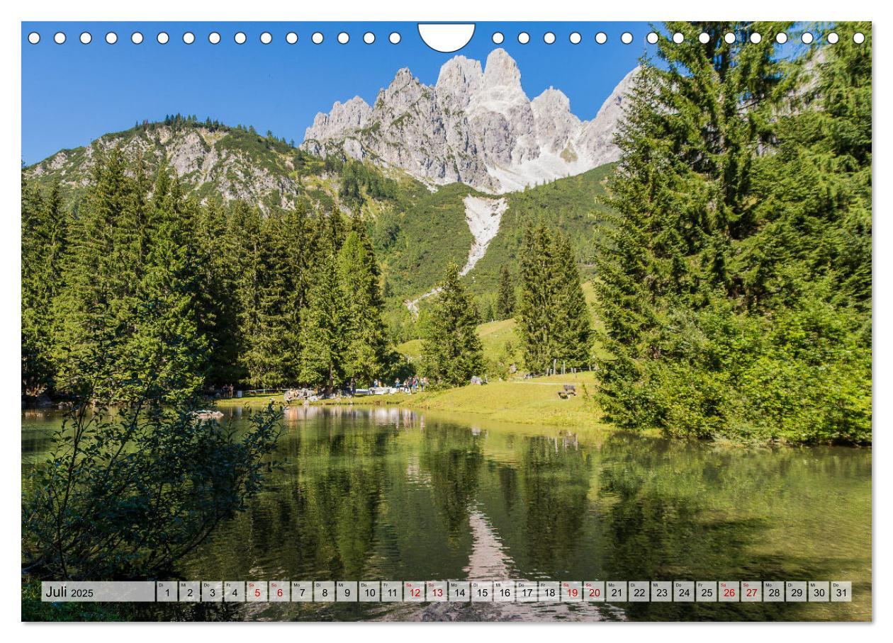 Bild: 9783435080793 | Dachstein und Schladminger Tauern (Wandkalender 2025 DIN A4 quer),...