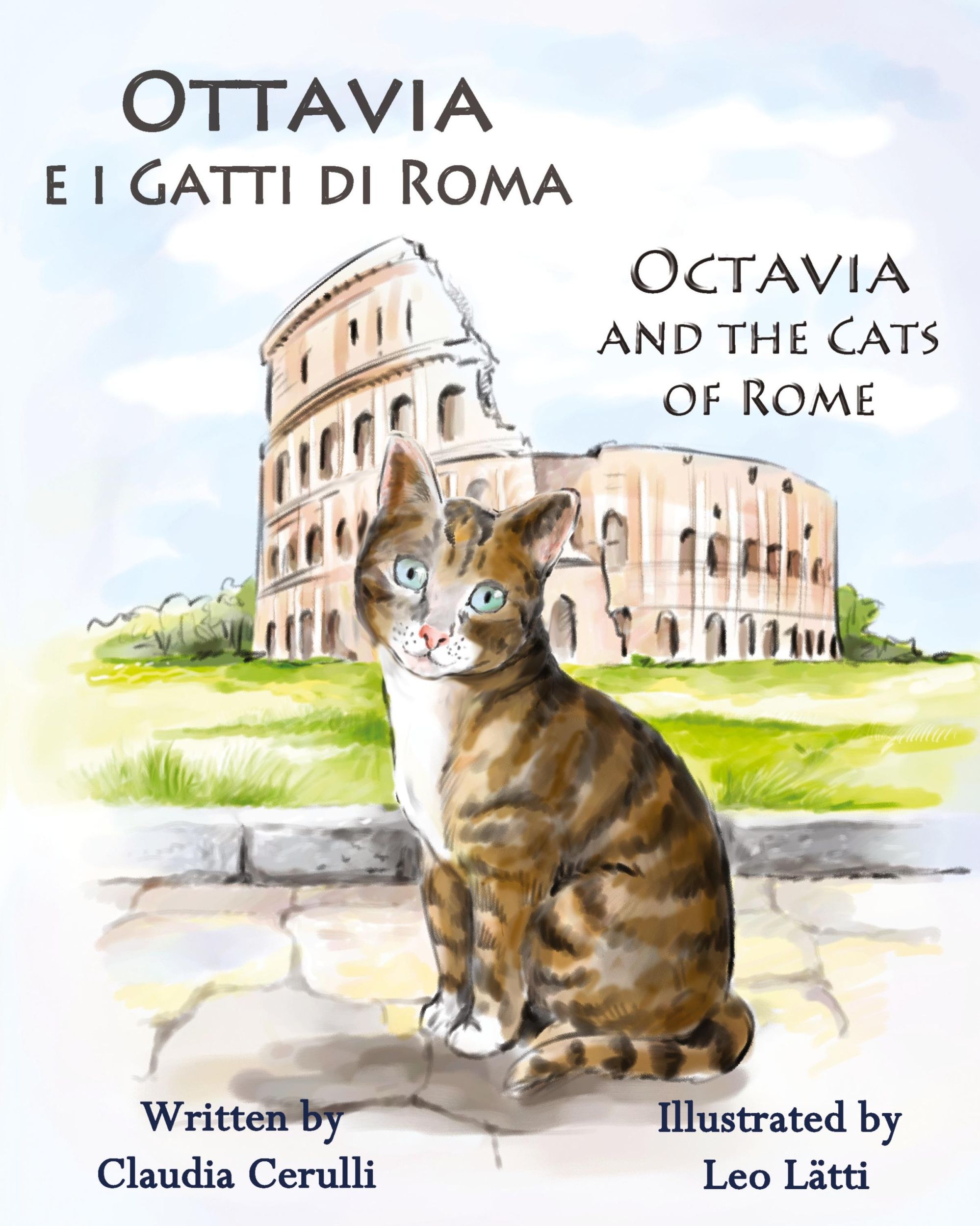 Cover: 9781938712111 | Ottavia E I Gatti Di Roma - Octavia and the Cats of Rome | Cerulli