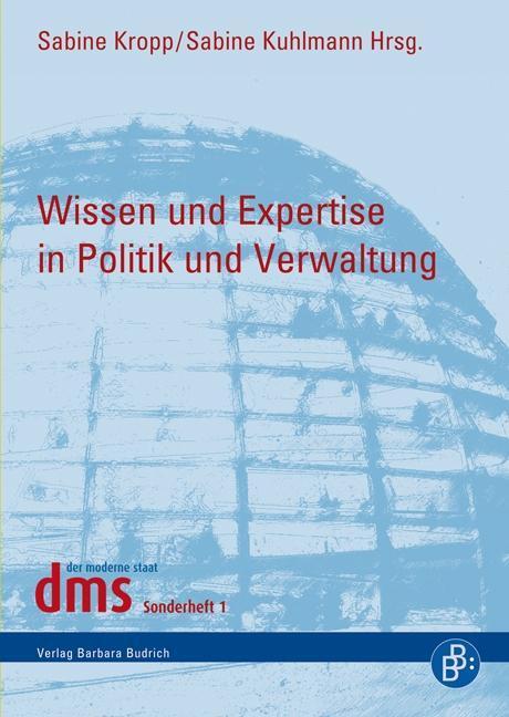Cover: 9783847401179 | Wissen und Expertise in Politik und Verwaltung | dms-Sonderheft | Buch