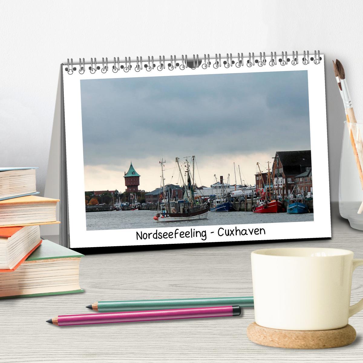 Bild: 9783435623662 | Nordseefeeling - Cuxhaven (Tischkalender 2025 DIN A5 quer),...