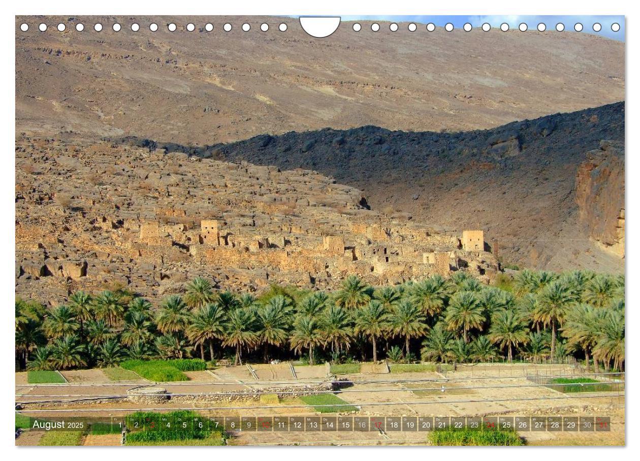 Bild: 9783435724765 | Oman - Eine Bilder-Reise (Wandkalender 2025 DIN A4 quer), CALVENDO...