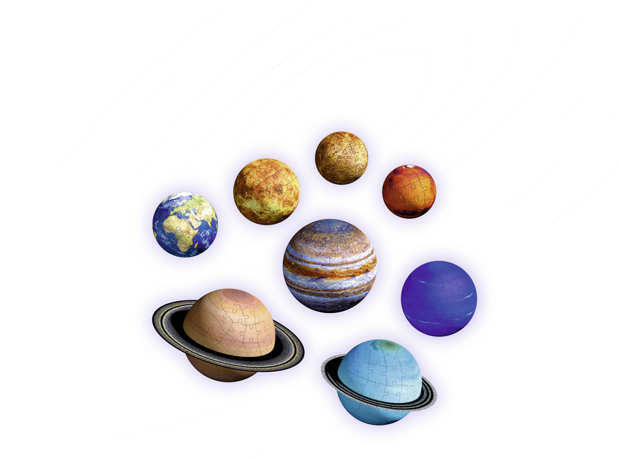 Bild: 4005556116683 | Ravensburger 3D Puzzle Planetensystem 11668 - Planeten als 3D...