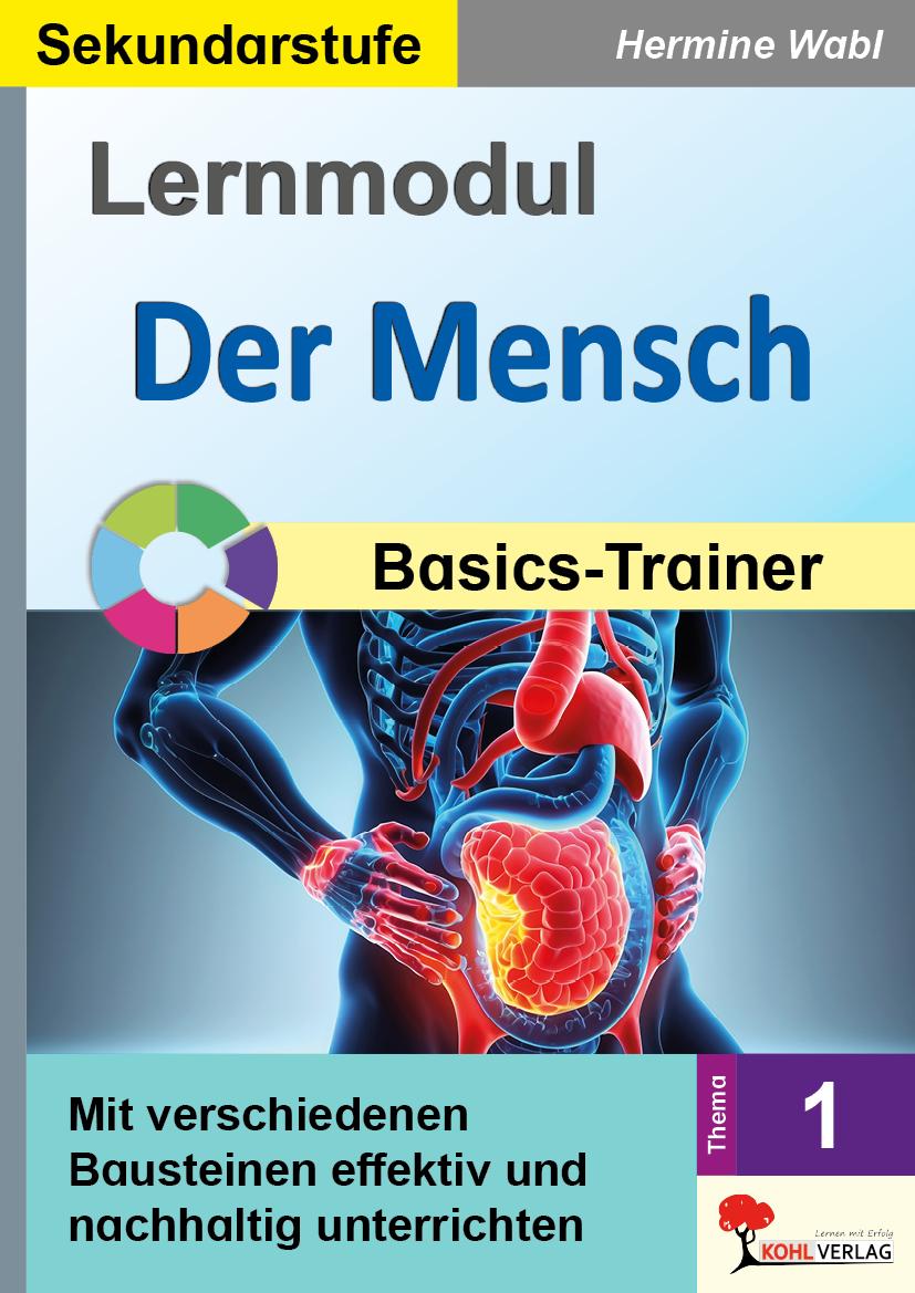 Cover: 9783988412072 | Lernmodul 1: Der Mensch / Basics-Trainer | Hermine Wabl | Taschenbuch