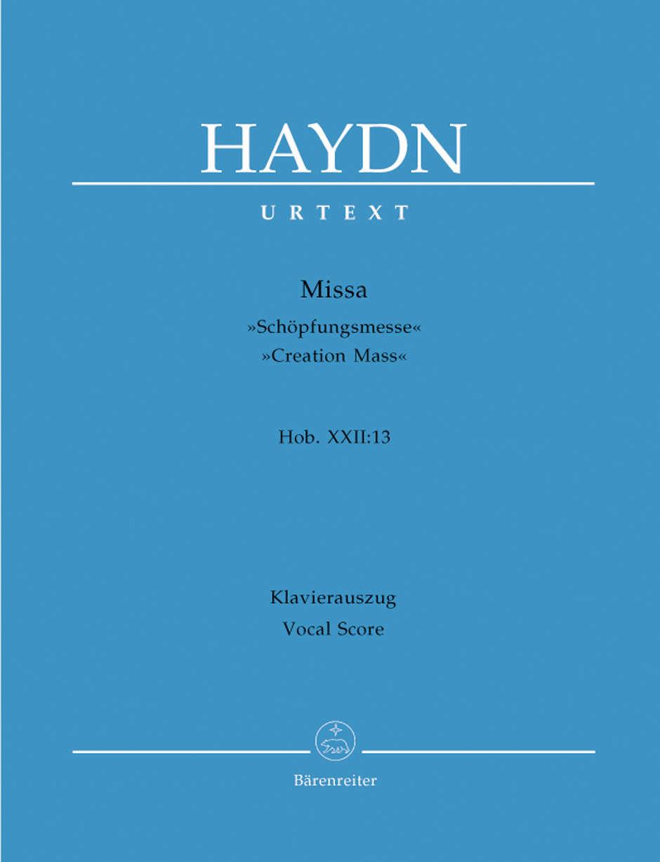 Cover: 9790006452309 | Schöpfungsmesse Hob.XXII:13 für Soli, Chor und Orchester...