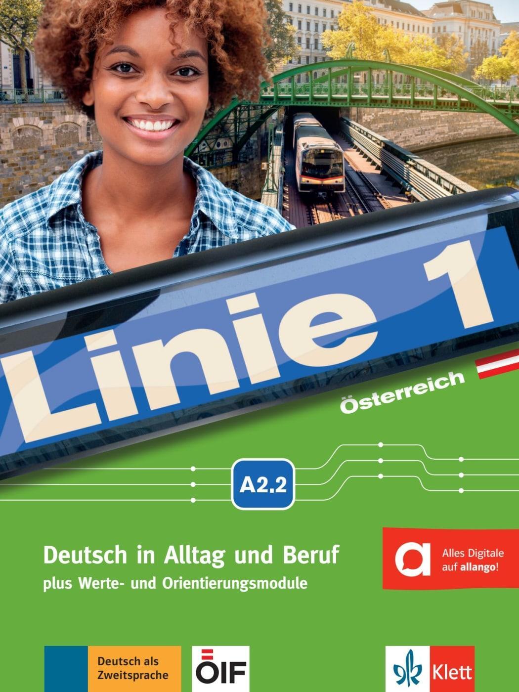 Cover: 9783126071505 | Linie 1 Österreich A2.2. Kurs- und Übungsbuch mit DVD-ROM | Buch