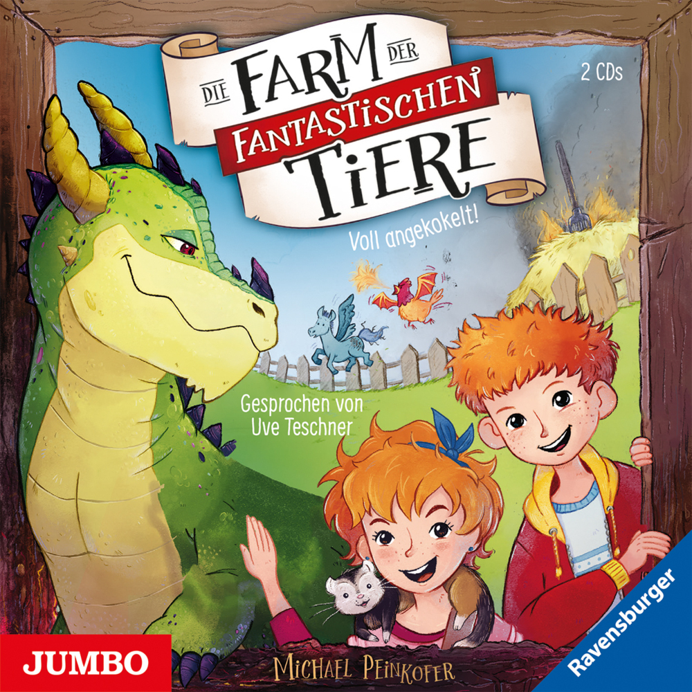 Cover: 9783833742682 | Die Farm der fantastischen Tiere. Voll angekokelt!, 2 Audio-CD | [1]