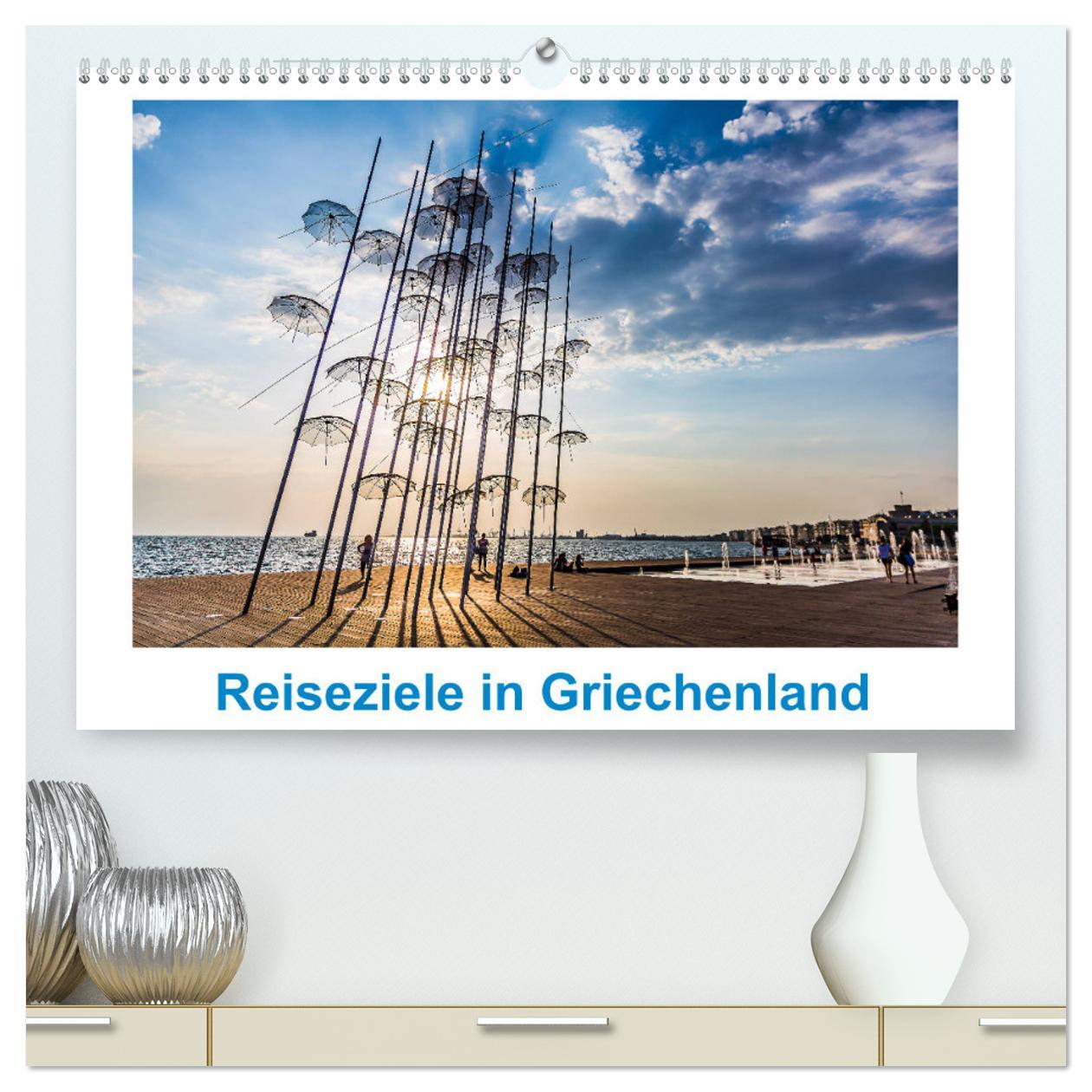 Cover: 9783435382019 | Reiseziele in Griechenland (hochwertiger Premium Wandkalender 2025...