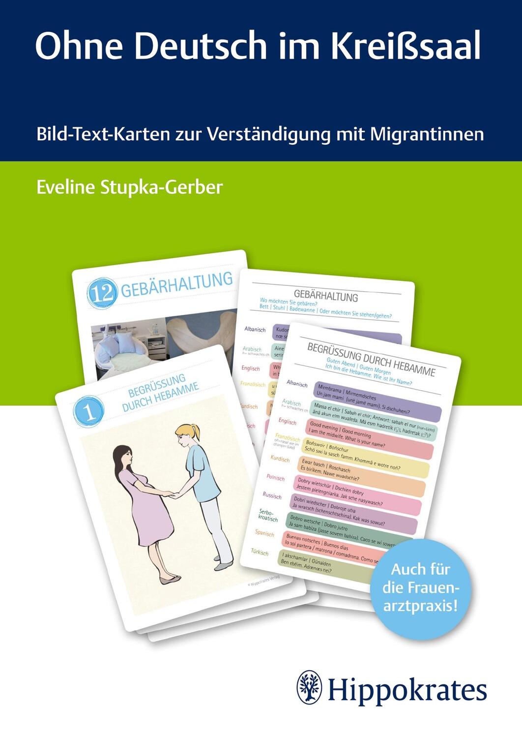 Cover: 9783830455523 | Ohne Deutsch im Kreißsaal | Eveline Stupka-Gerber | Box | Lernkarten