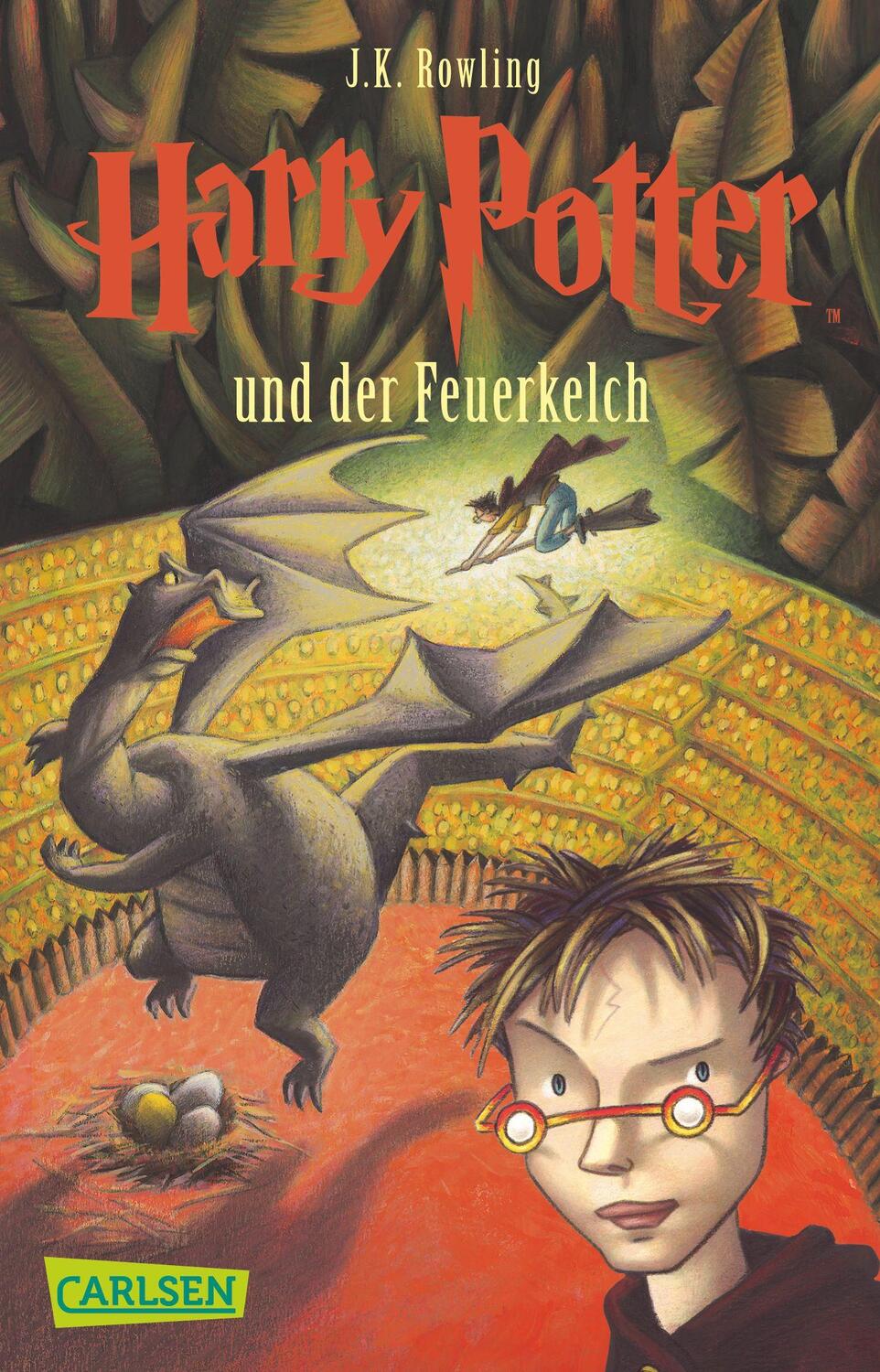 Cover: 9783551354044 | Harry Potter 4 und der Feuerkelch. Taschenbuch | Joanne K. Rowling