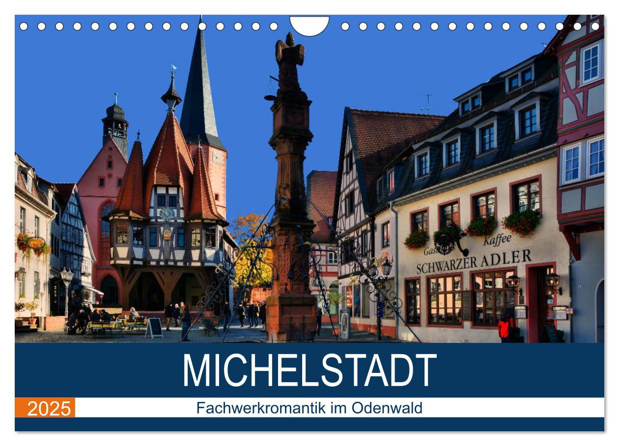 Cover: 9783435380084 | Michelstadt - Fachwerkromantik im Odenwald (Wandkalender 2025 DIN...