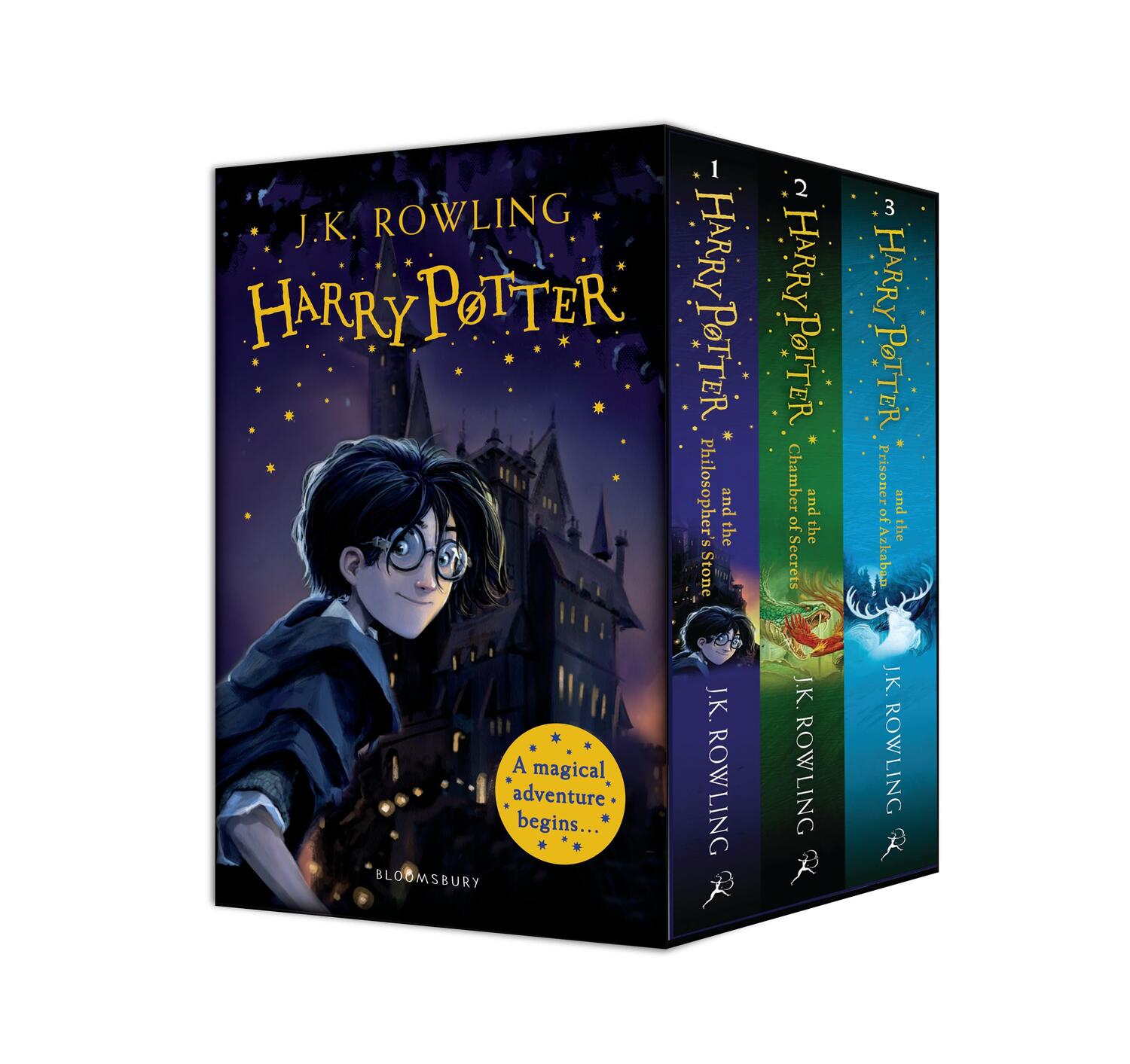 Cover: 9781526620293 | Harry Potter 1-3 Box Set: A Magical Adventure Begins | Rowling | Buch