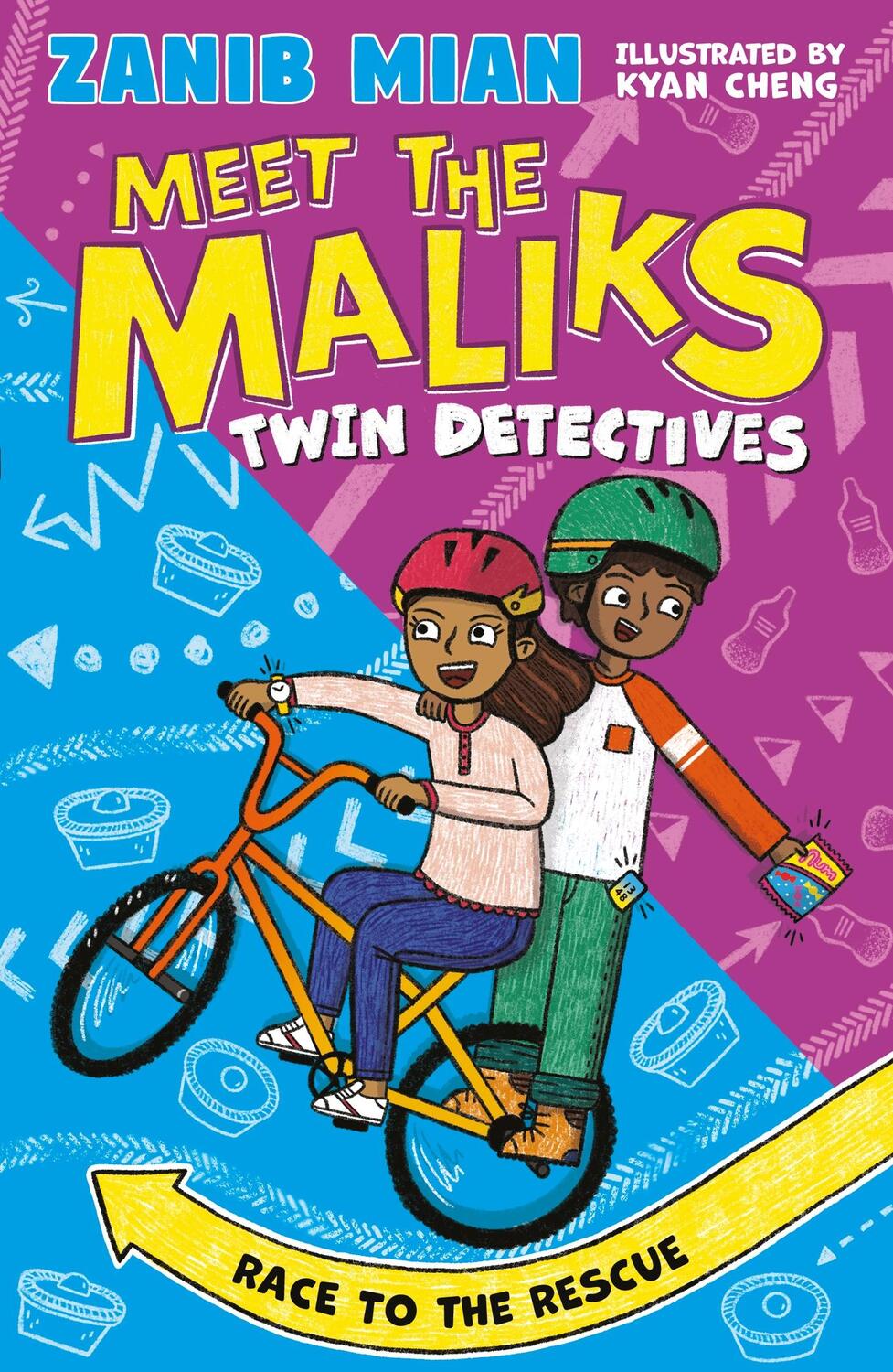 Cover: 9781444935585 | Meet the Maliks - Twin Detectives: Race to the Rescue | Zanib Mian