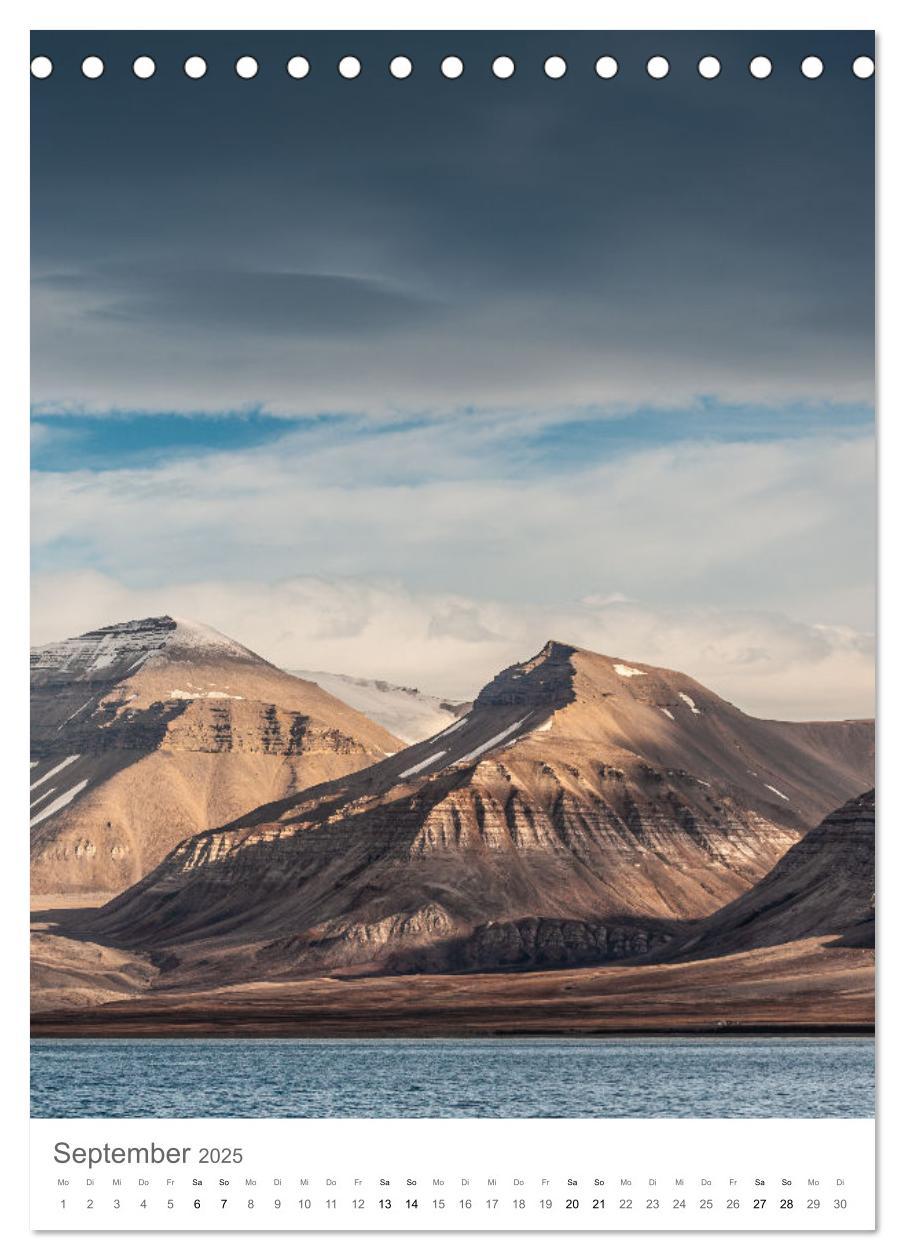 Bild: 9783435846757 | Die Arktis - Naturfotografien aus Spitzbergen (Tischkalender 2025...