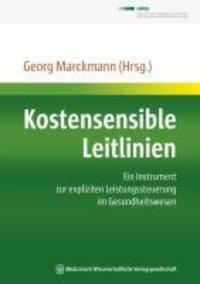 Cover: 9783941468436 | Kostensensible Leitlinien | Taschenbuch | 209 S. | Deutsch | 2015