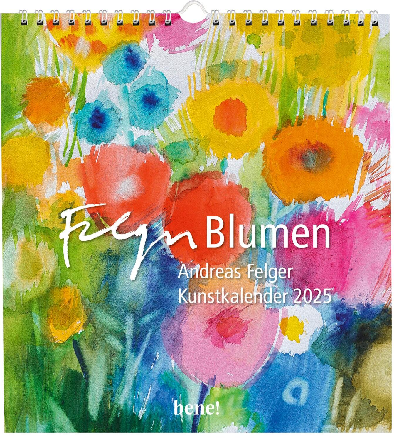 Cover: 4251693904199 | Wandkalender 2025: Blumen | Andreas Felger | Kalender | 12 S. | 2025