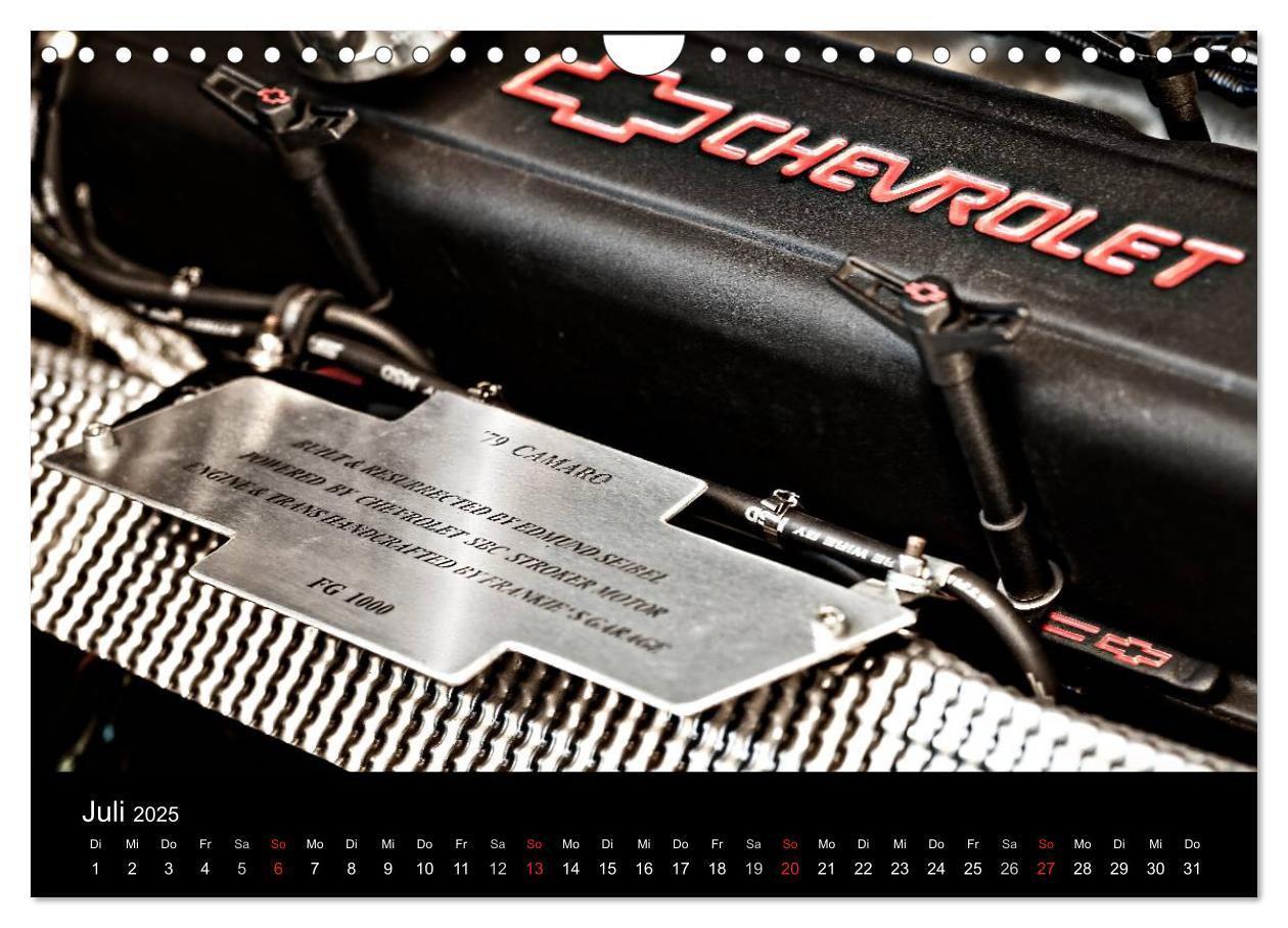 Bild: 9783435474226 | Chevrolet Camaro ´79 (Wandkalender 2025 DIN A4 quer), CALVENDO...