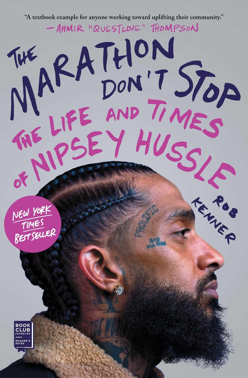 Cover: 9781982140304 | The Marathon Don't Stop | The Life and Times of Nipsey Hussle | Kenner