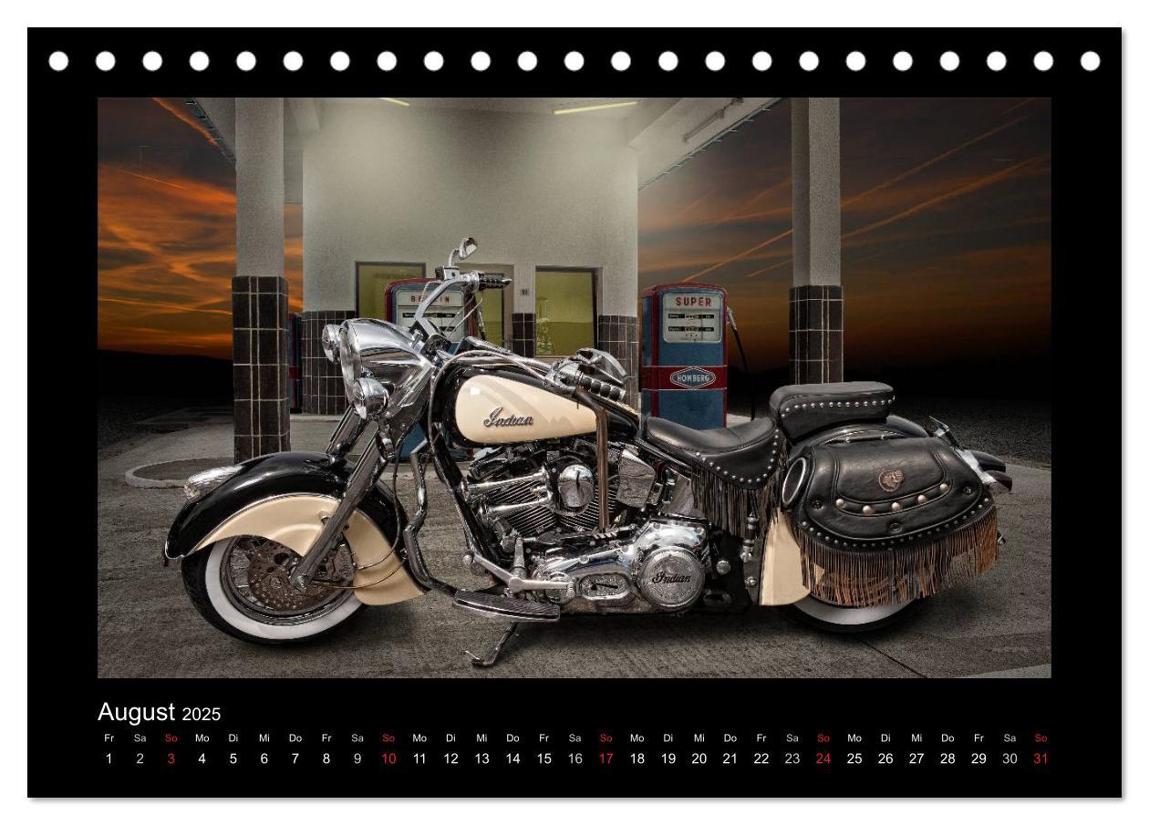 Bild: 9783435707973 | Motorrad-Träume ¿ Chopper und Custombikes (Tischkalender 2025 DIN...