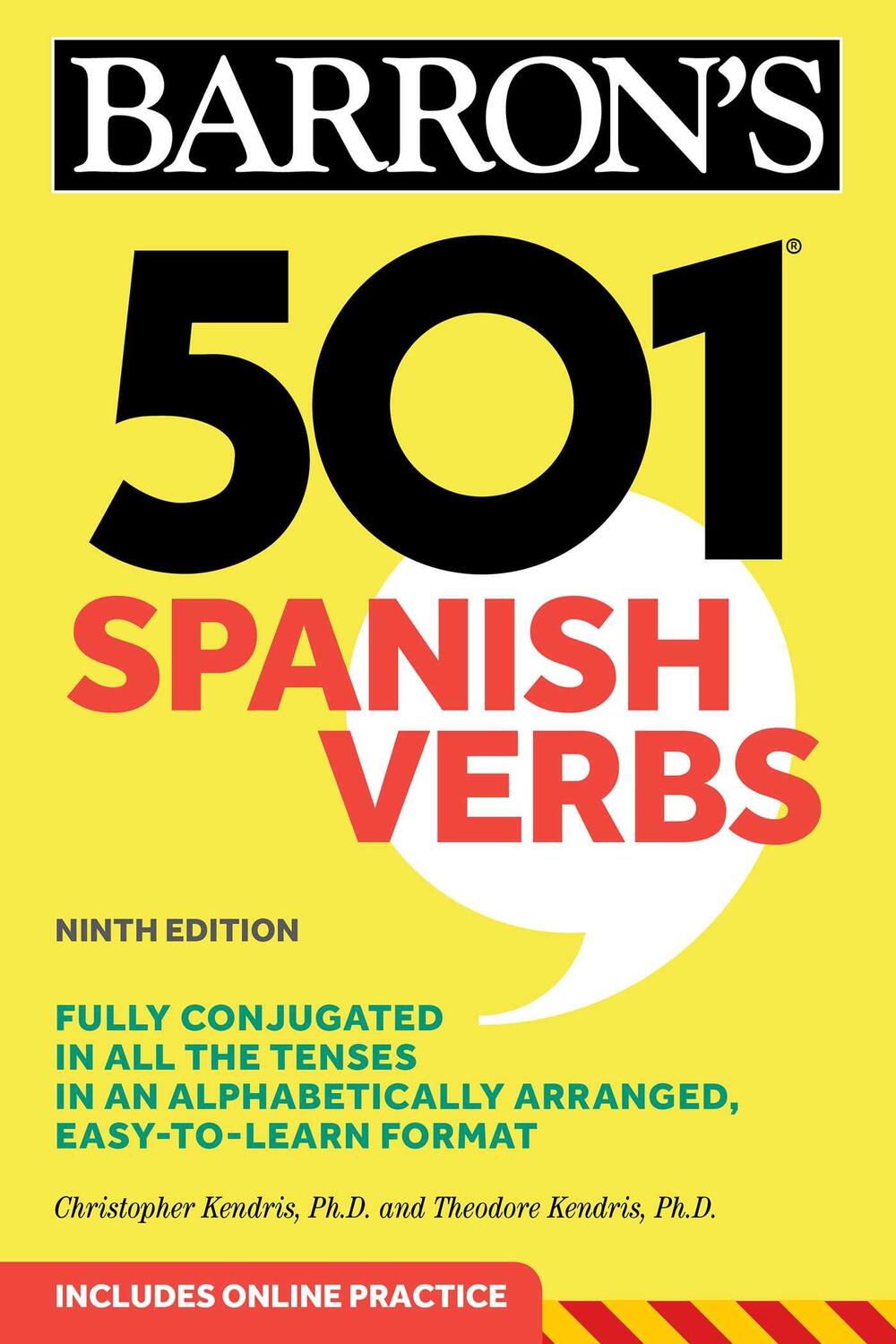 Cover: 9781506260600 | 501 Spanish Verbs, Ninth Edition | Kendris | Taschenbuch | 704 S.