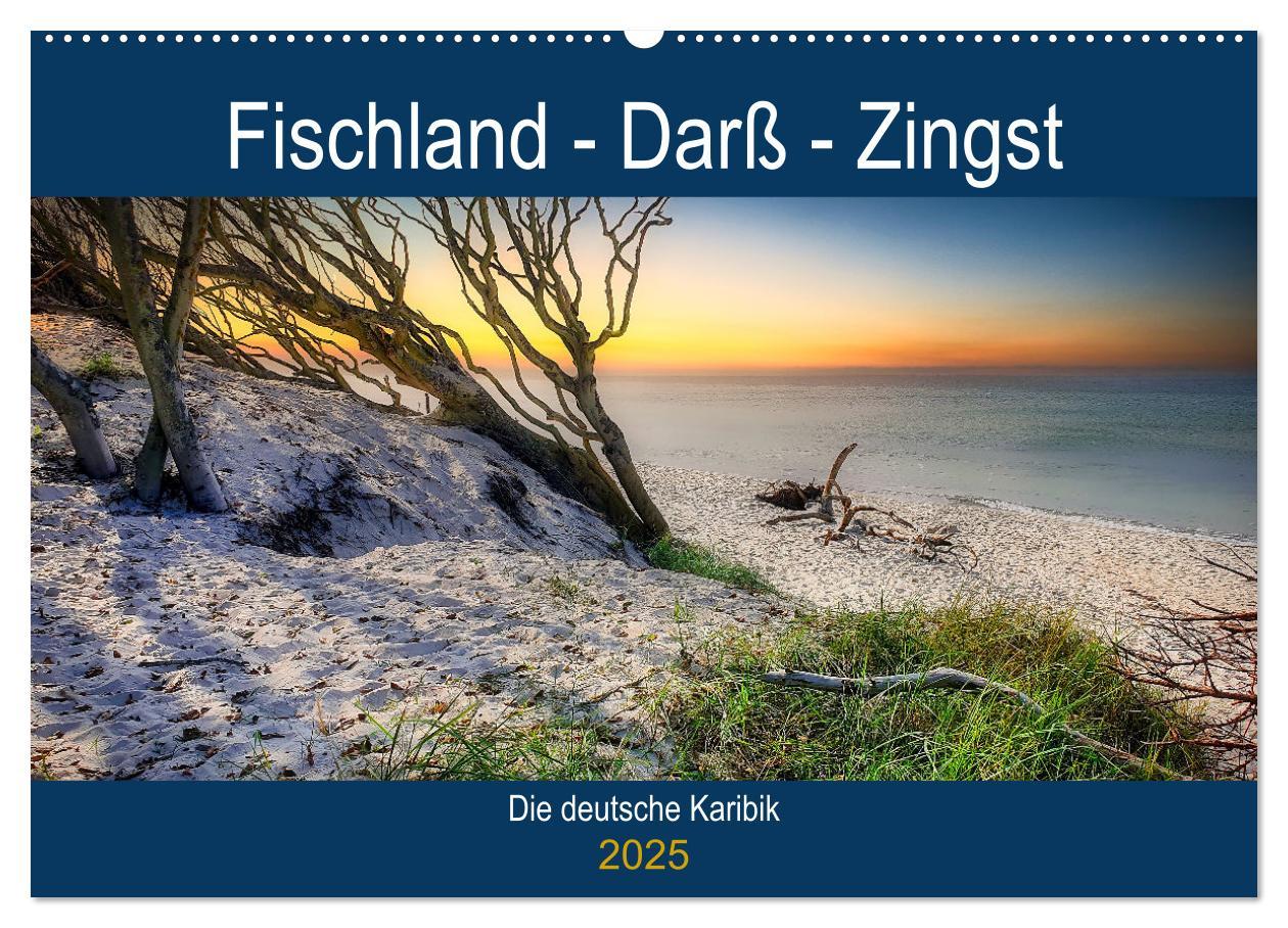 Cover: 9783435023547 | Fischland - Darß- Zingst (Wandkalender 2025 DIN A2 quer), CALVENDO...